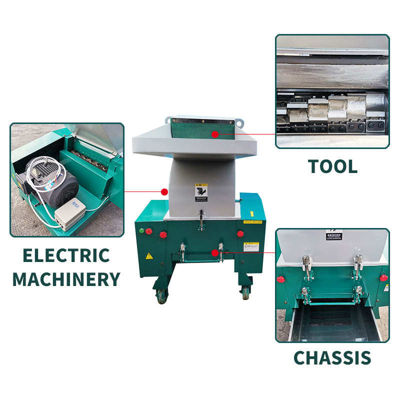 PVC/PP summus celeritas universalis potens apparatus punching machina comprimens Maximum sonitum PVC plastic